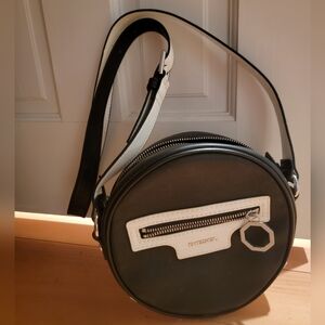 DIESEL Round Faux Leather Bag